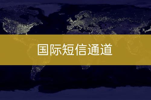 國際短信通道